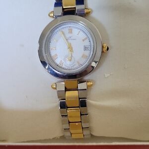 Elegant Two-Tone Women's Watch